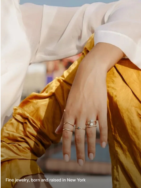 Fine jewelry worn in New York