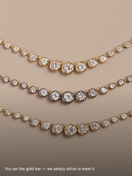 Diamond necklaces